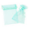 Mint Colour Small Organza Gift Bags